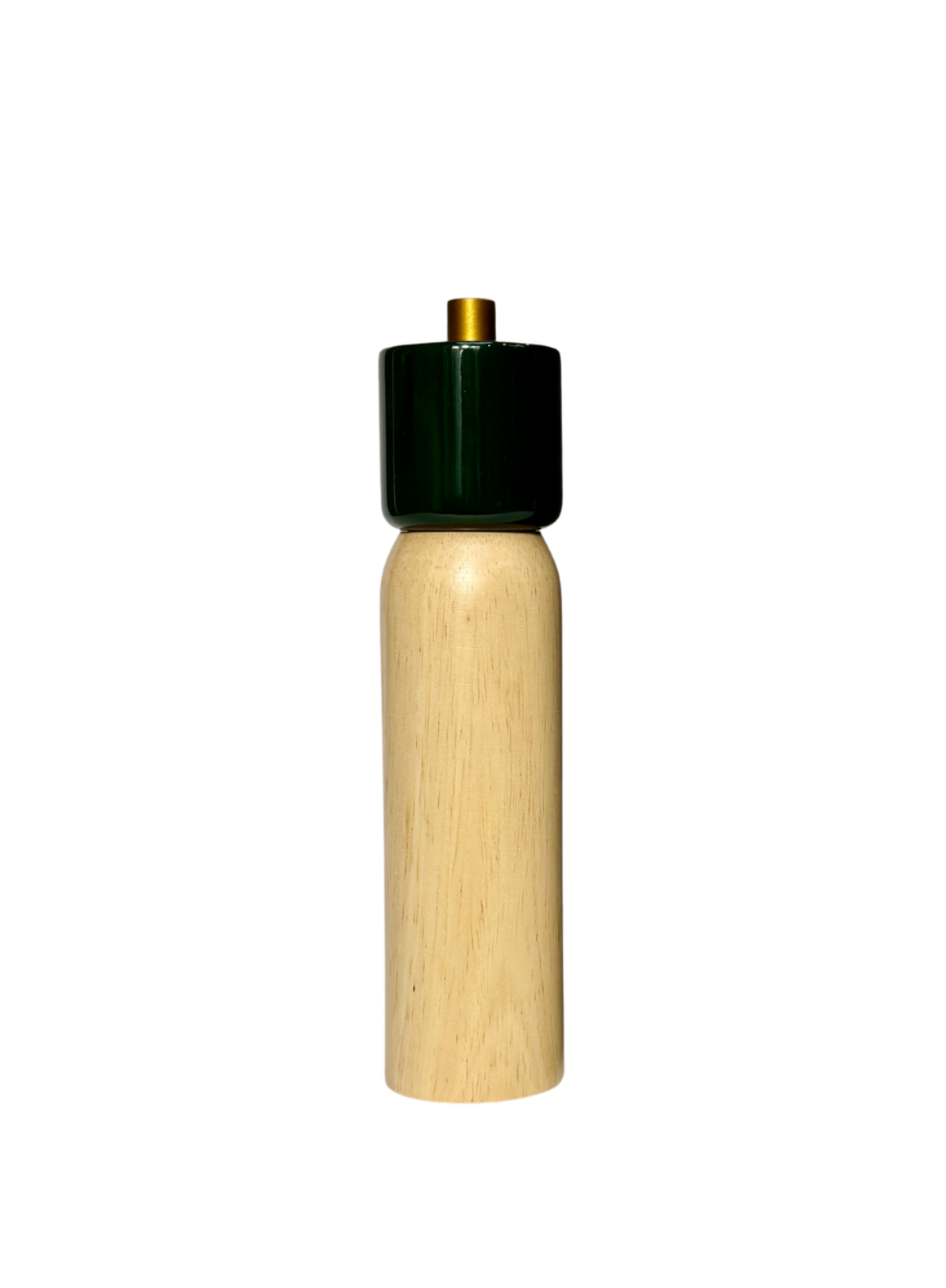 Large Salt/Pepper Grinder in Green & Gold from MÆGEN