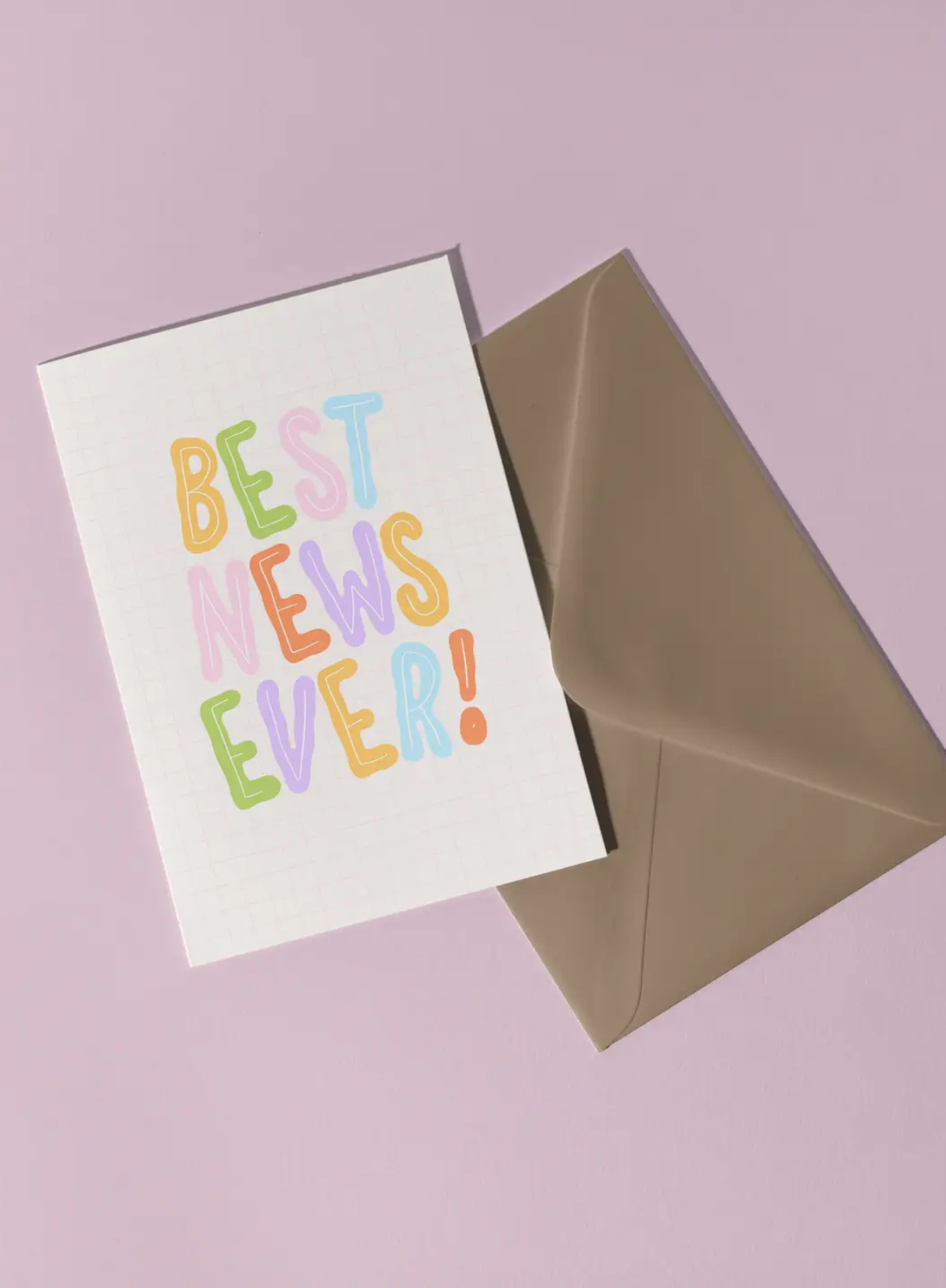 Best News Ever! Card from Tillie Rose Studio