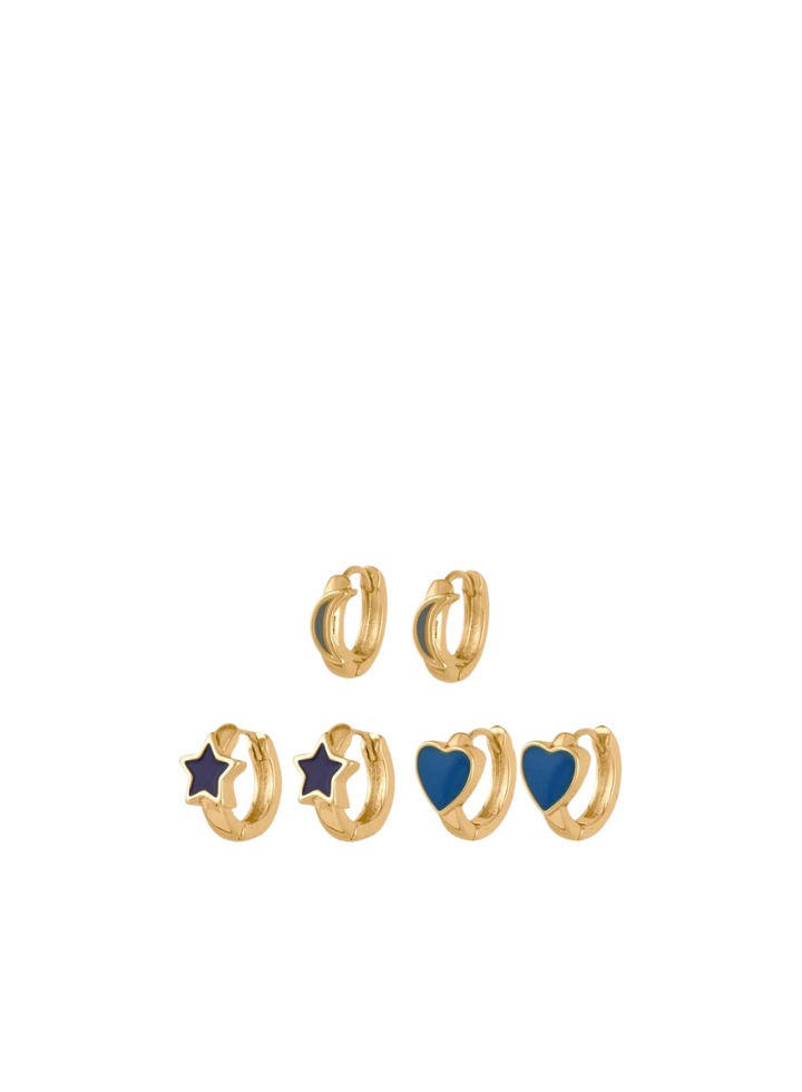 Erica Multipack of Celestial Huggies in Blue from Big Metal