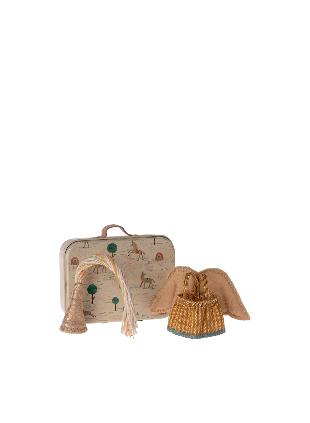 Fairy Clothes in Suitcase, Little Sister Mouse from Maileg
