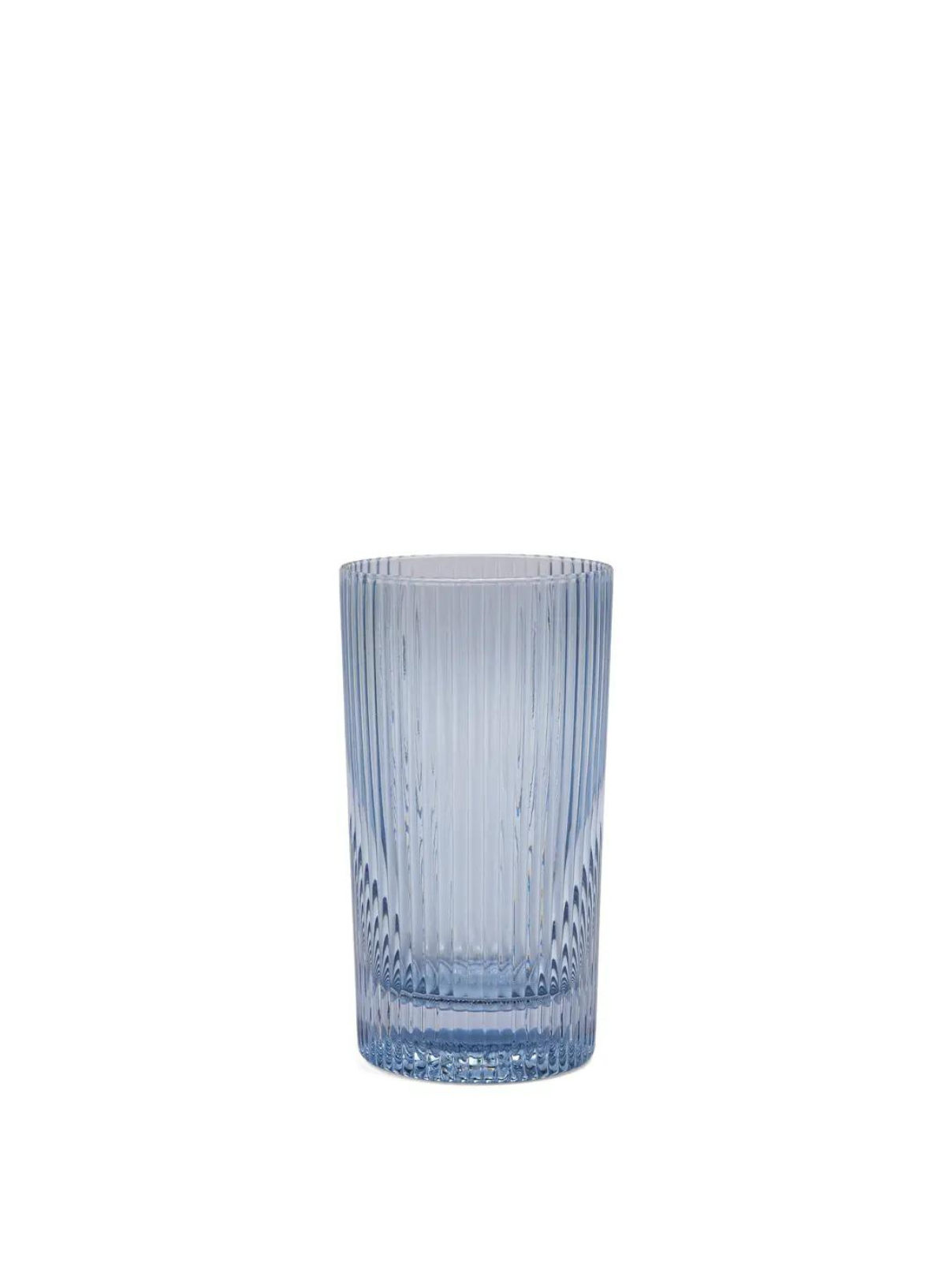 The Stella Highball Glass Set of 2 in Blue from Designworks Ink