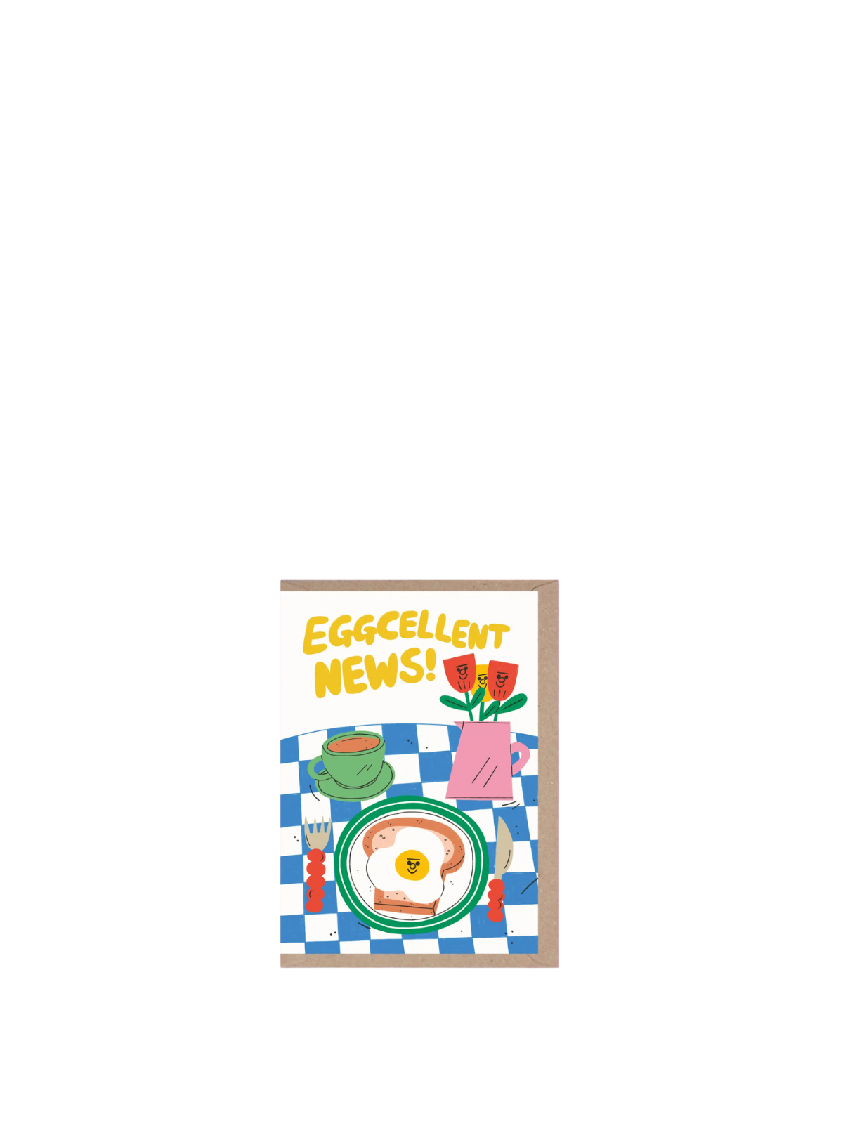 Eggcellent News Congratulations Card from Rumble Cards