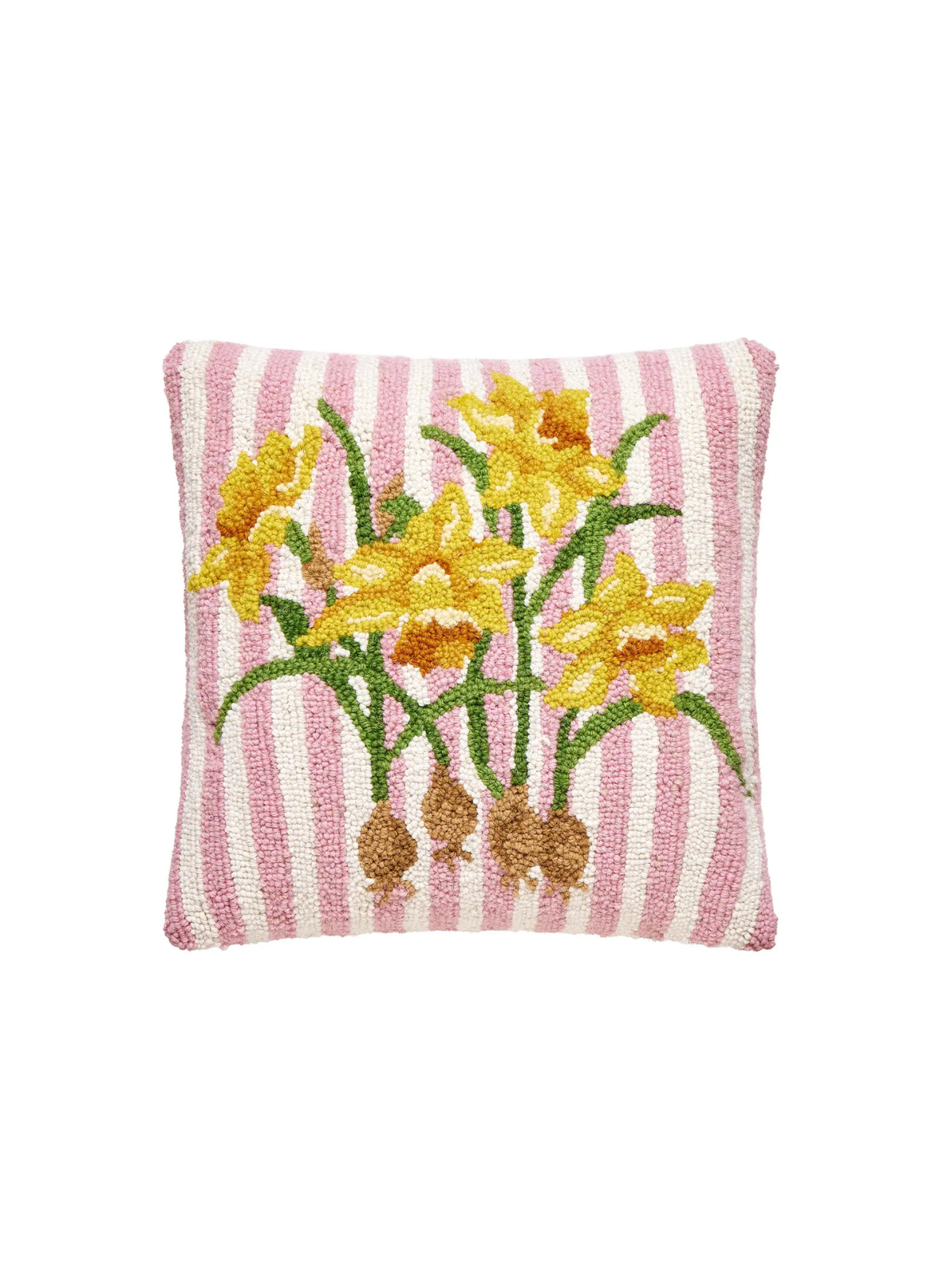 Peking Handicraft Yellow Daffodil Hook Pillow