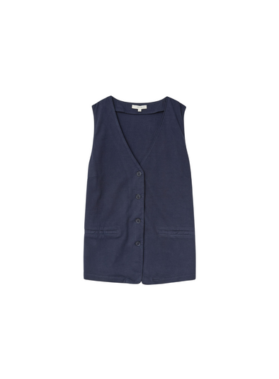 Jena Waistcoat in Navy from Yerse