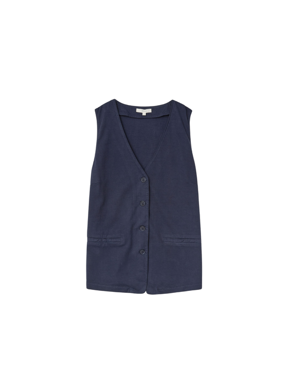 Jena Waistcoat in Navy from Yerse