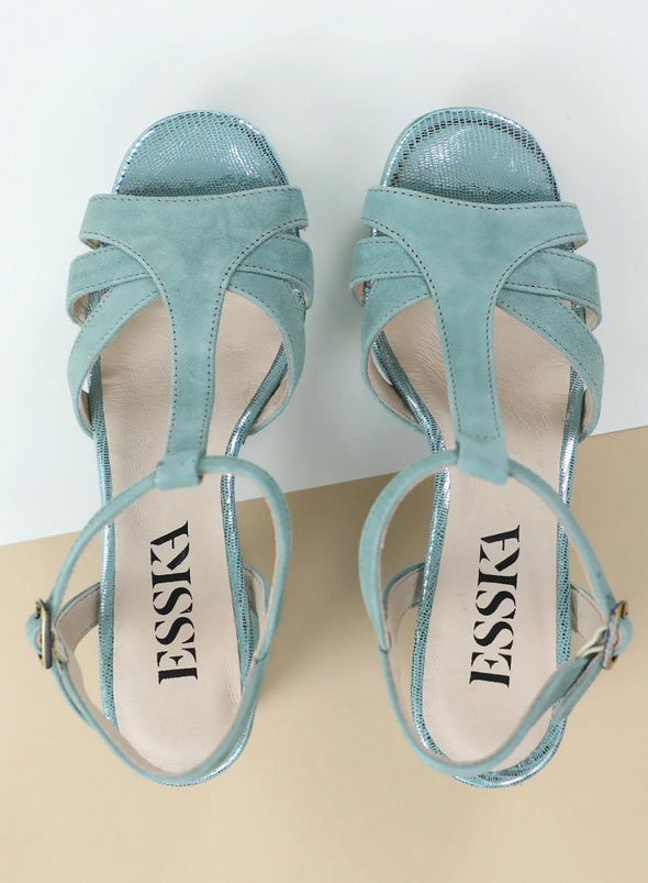 Charlie Heels in Mint from Esska