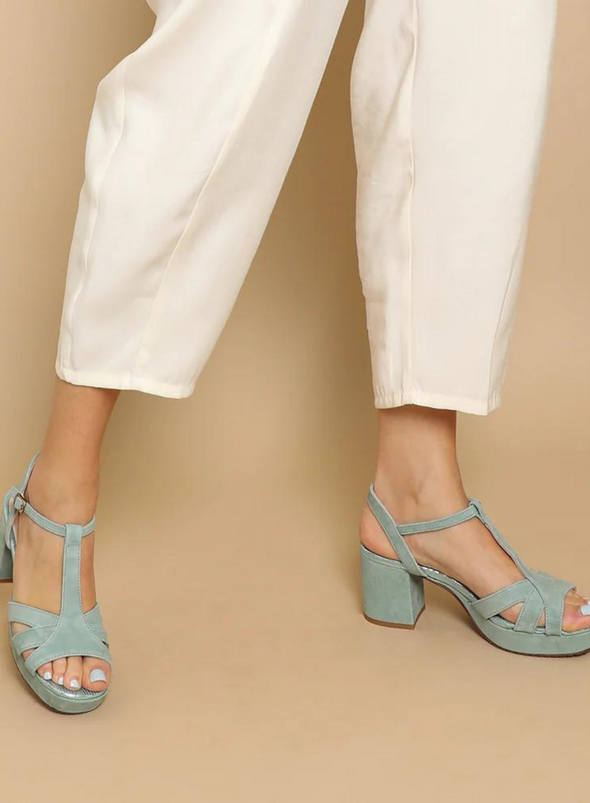 Charlie Heels in Mint from Esska