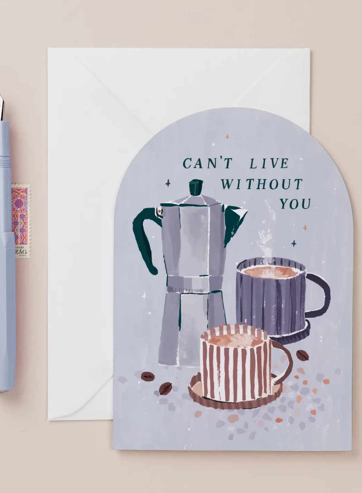 Sister Paper Co. Can’t Live Without You Coffee Card
