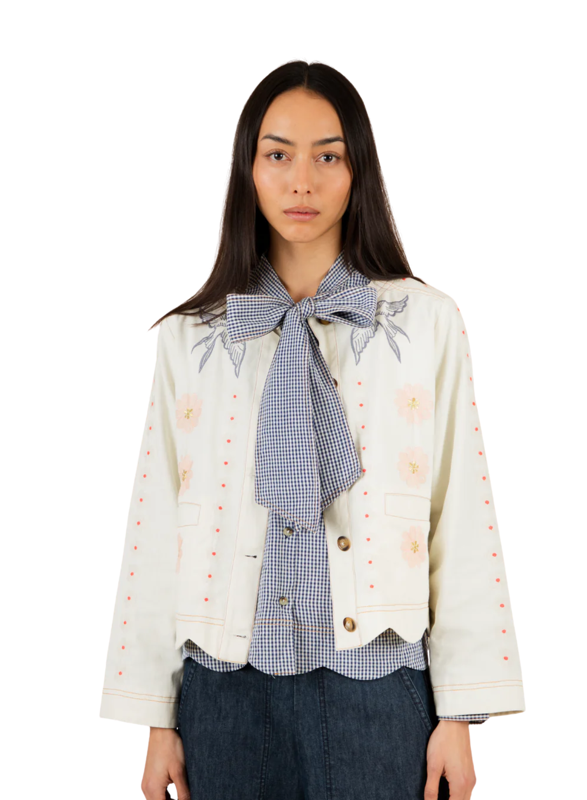 Bonté Rosie Jacket in Ecru/Multi