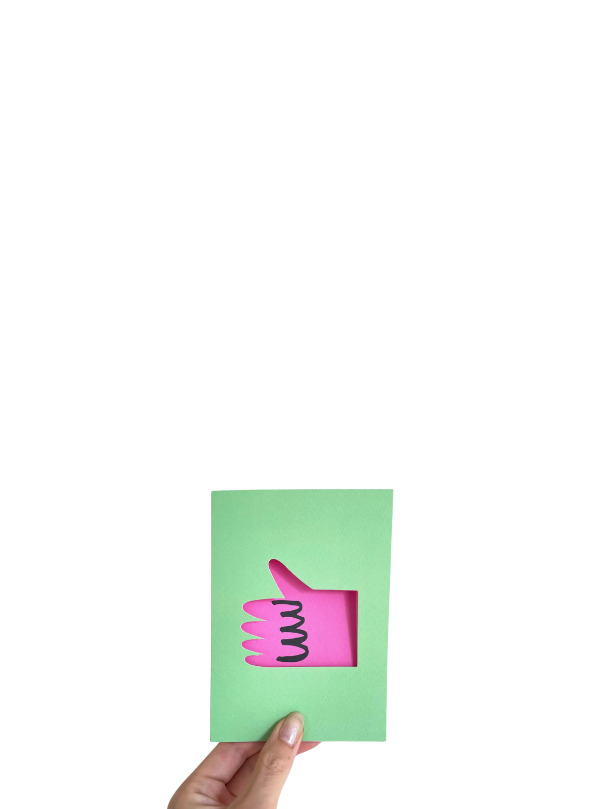 Thumbs Up Card from Rumble Cards