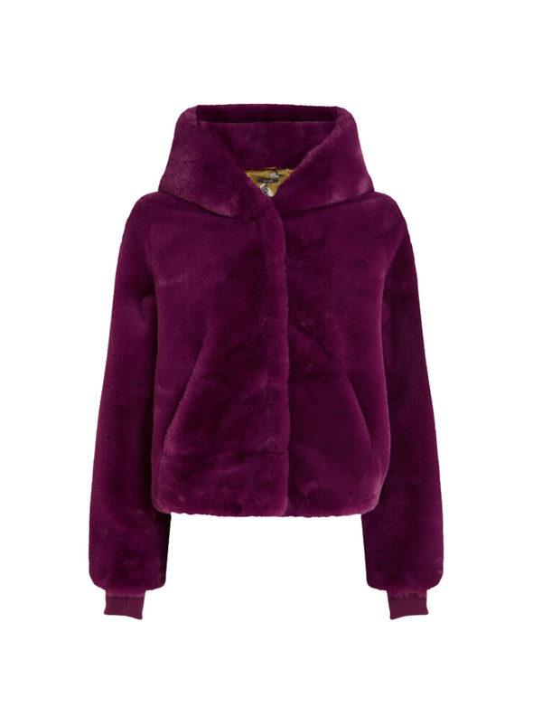 Judy Coat Philly in Caspia Purple from King Louie