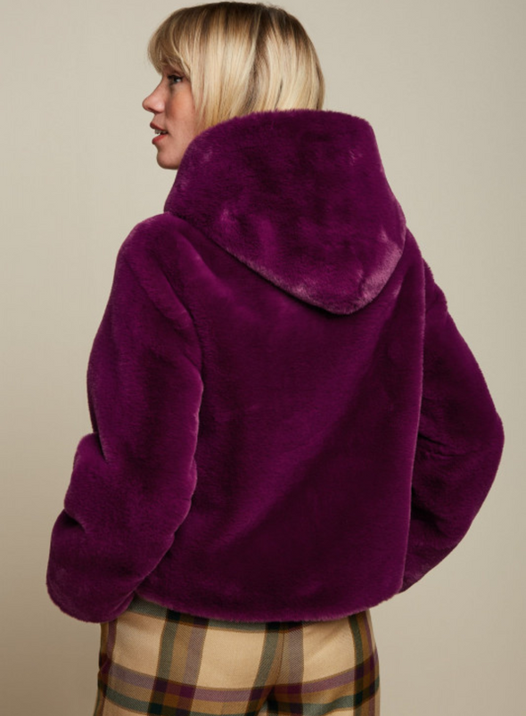 Judy Coat Philly in Caspia Purple from King Louie