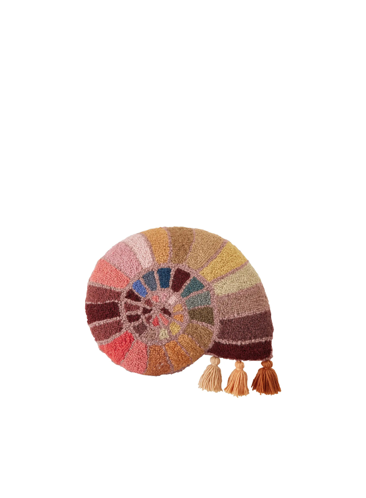 Shelly with Tassels Hook Cushion from Peking Handicraft