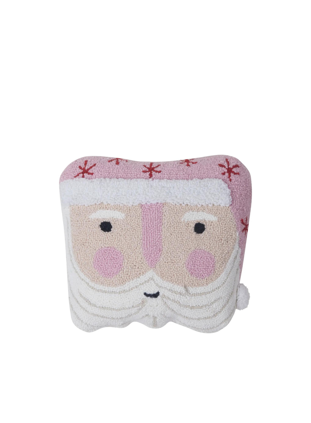 Pink Hat Santa Shaped Hook Cushion from Peking Handicraft
