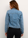 Vicky Jeans Jacket in Light Blue Washed from Kaffe