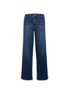 Karla HW Wide Jeans in Medium Blue Wash from Kaffe