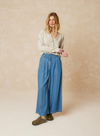 Cropped Denim Trousers in Light Blue from Indi & Cold