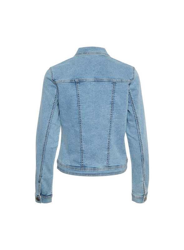 Vicky Jeans Jacket in Light Blue Washed from Kaffe