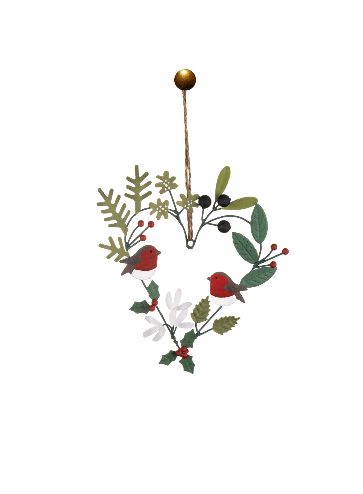 Foliage Heart Hanging from Shoeless Joe