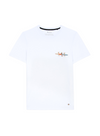 Arcy Cotton T-Shirt in White from Faguo