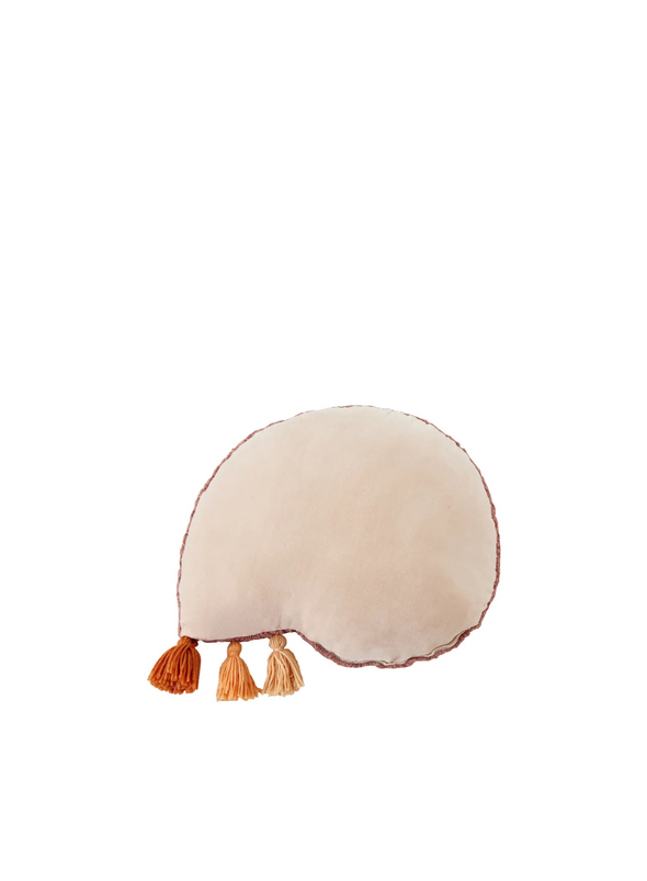 Shelly with Tassels Hook Cushion from Peking Handicraft