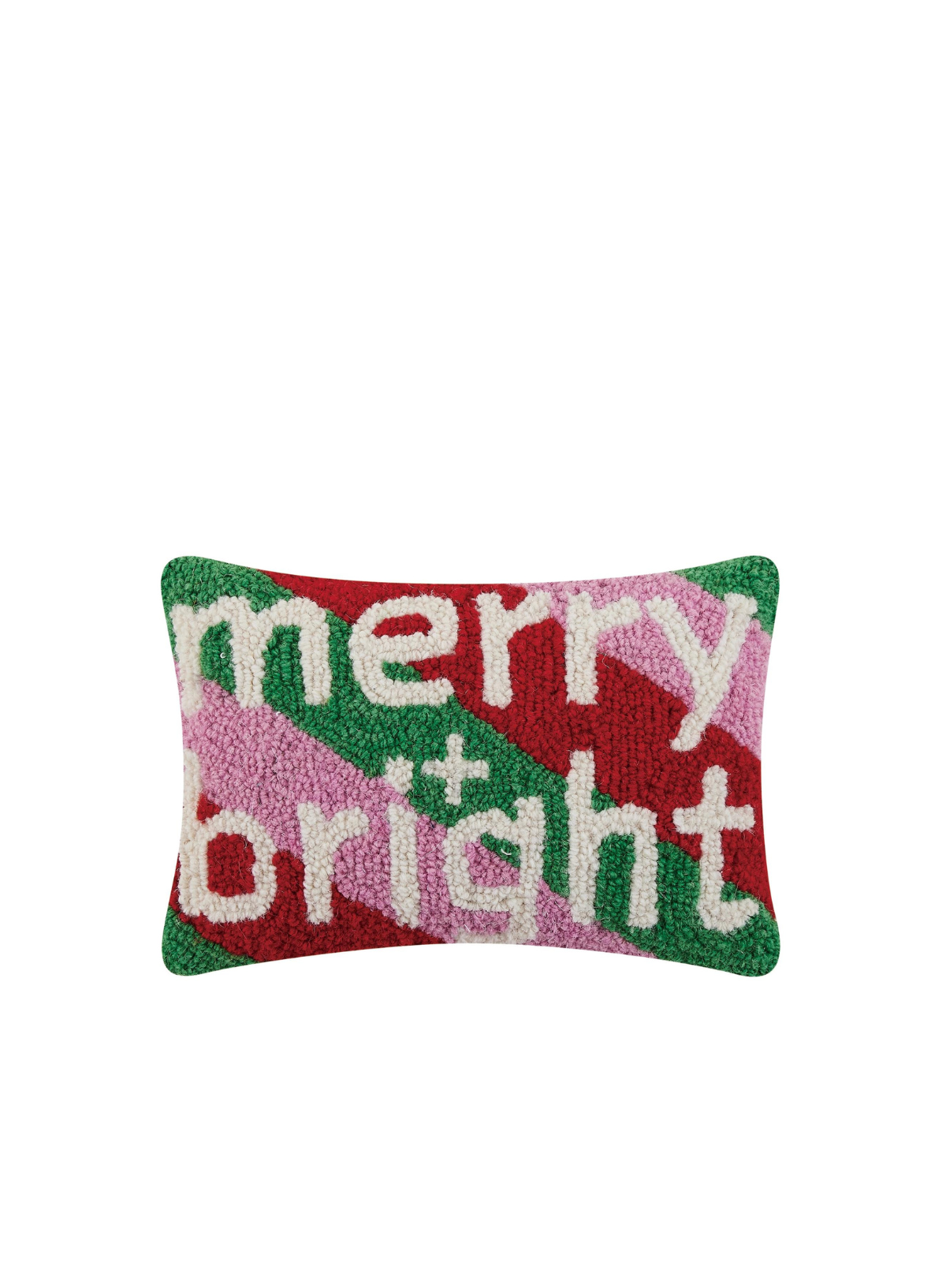 Merry and Bright Rainbow Hook Cushion from Peking Handicraft