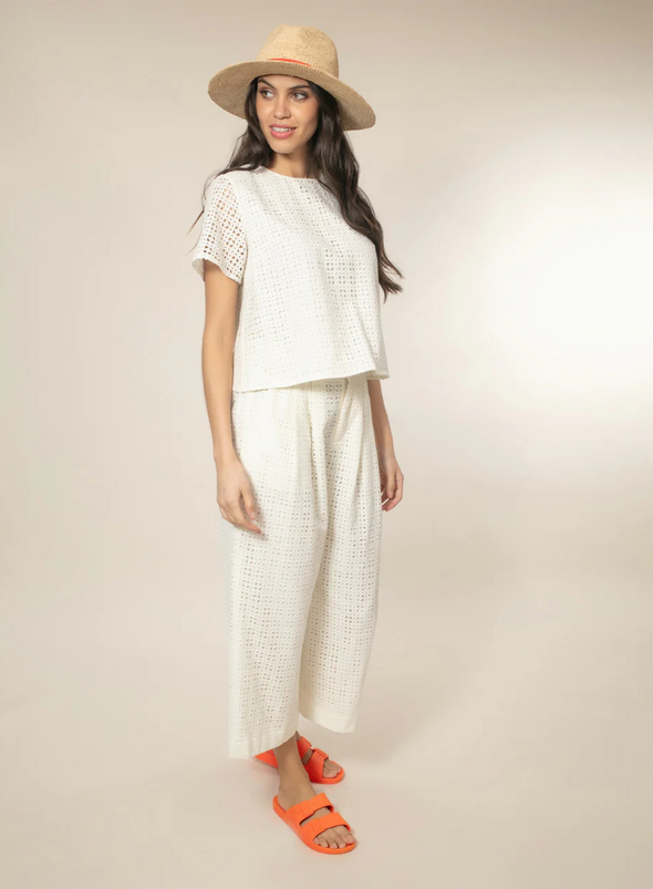 Mayhew Top in White from Nooki