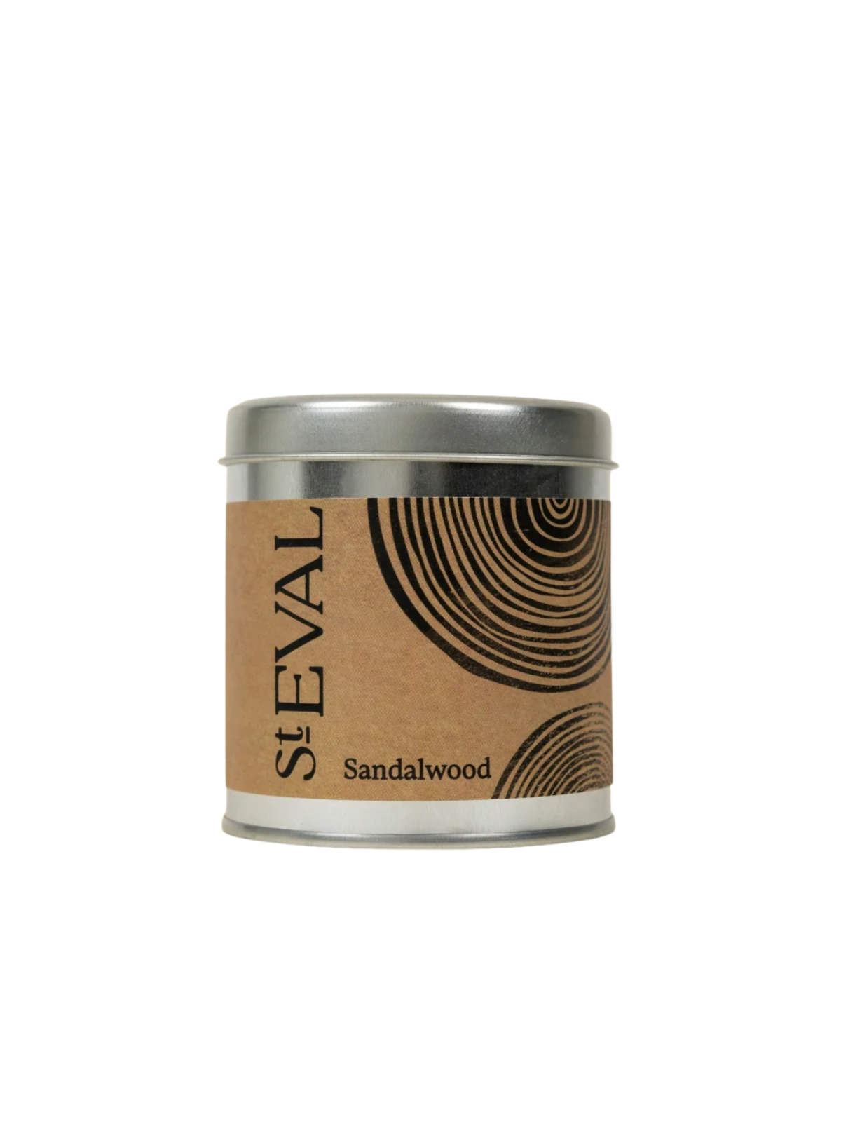 St Eval Scented Tin Candle - Sandalwood