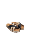 Leather Bicolor Bio Sandals 999 from Nice Things
