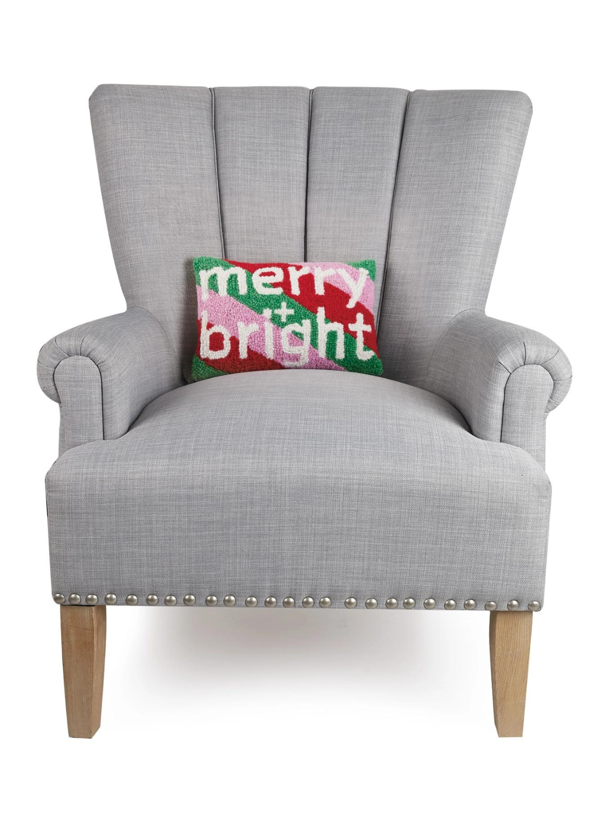 Merry and Bright Rainbow Hook Cushion from Peking Handicraft