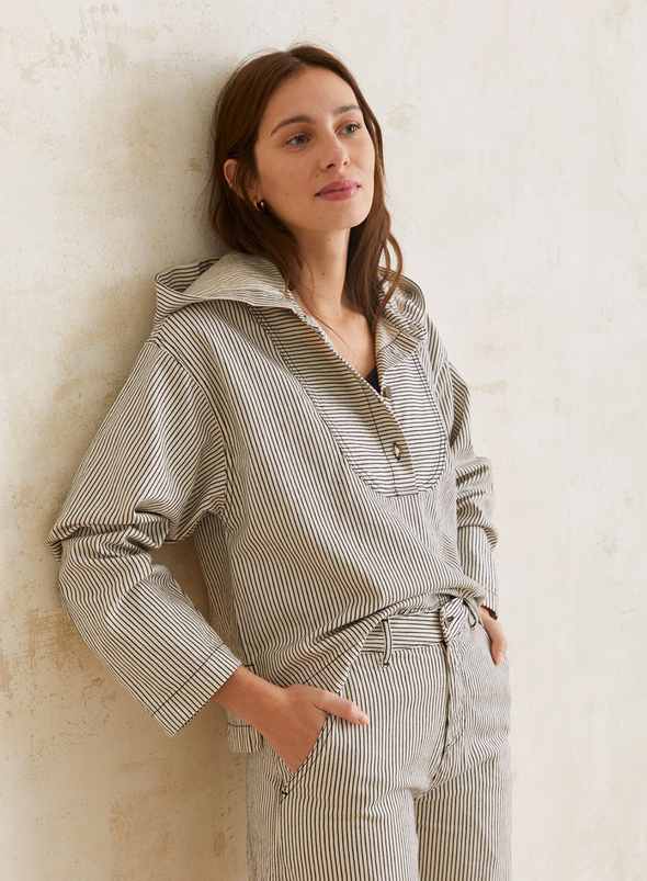 Stromboli Overshirt in Stripes from Yerse