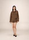 Polette Jacket in Kaki from Grace & Mila