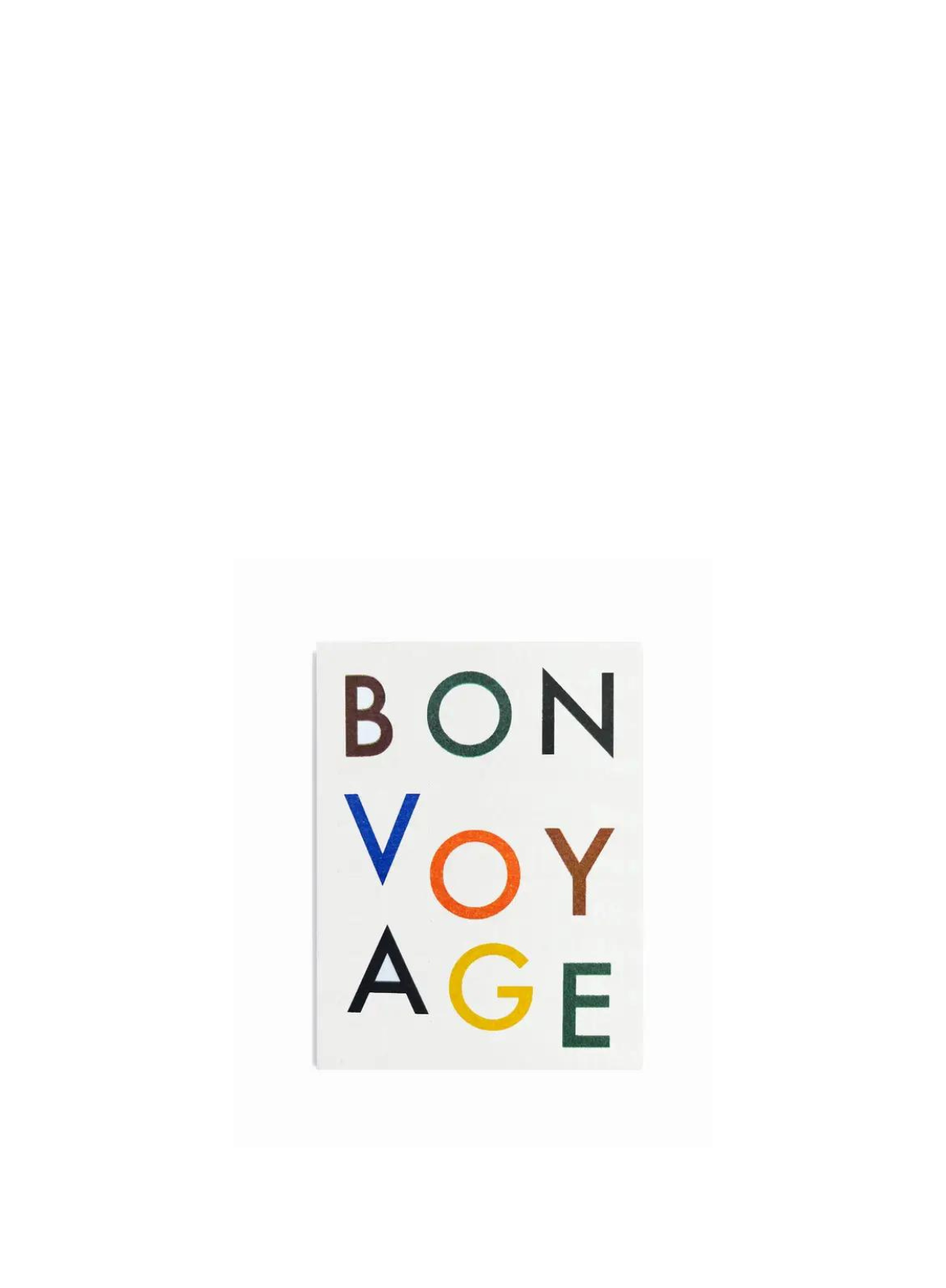 Bon Voyage' Mini Card from Scout Editions
