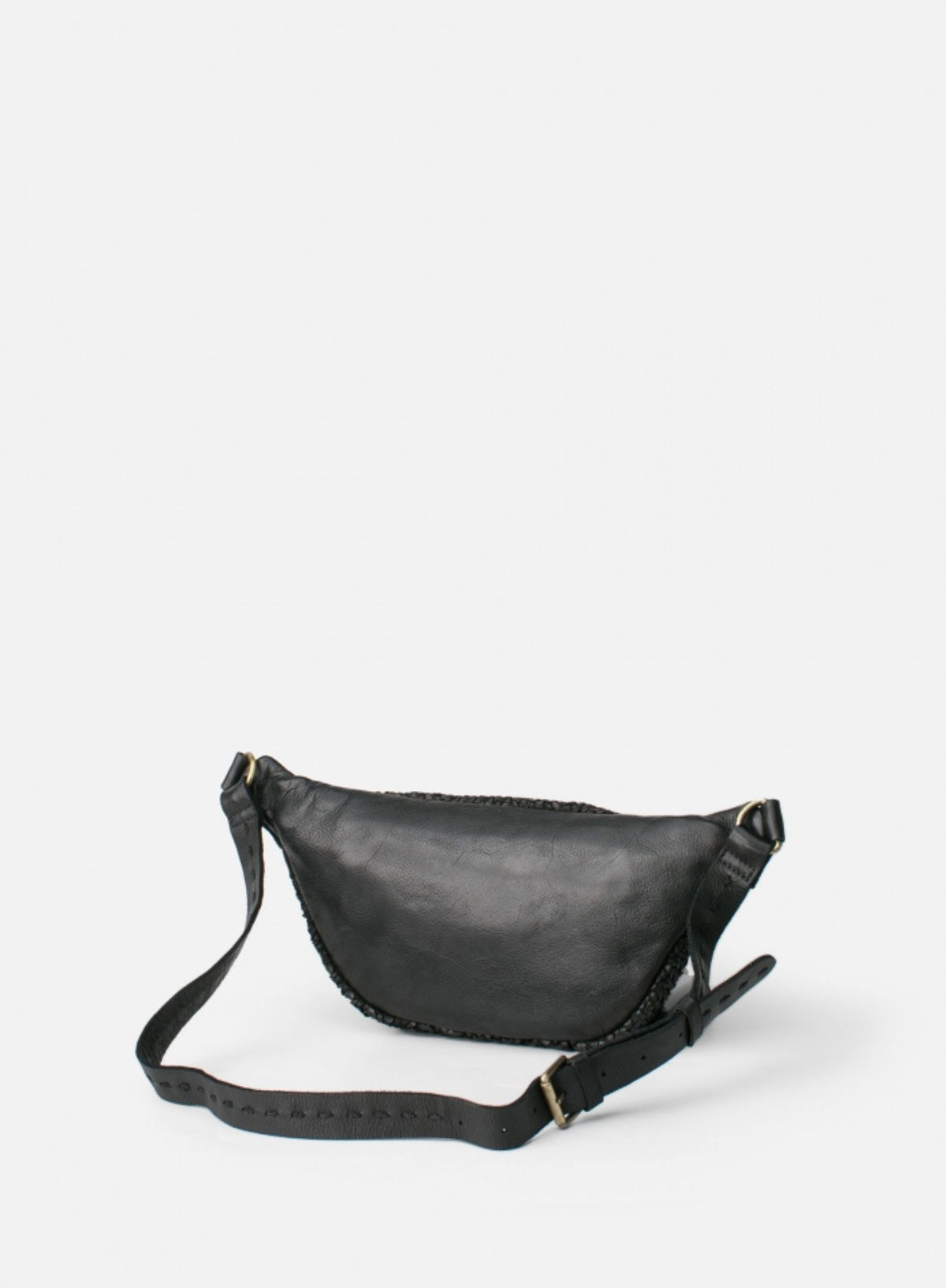 Biba Bristow Black Leather Belt Bag