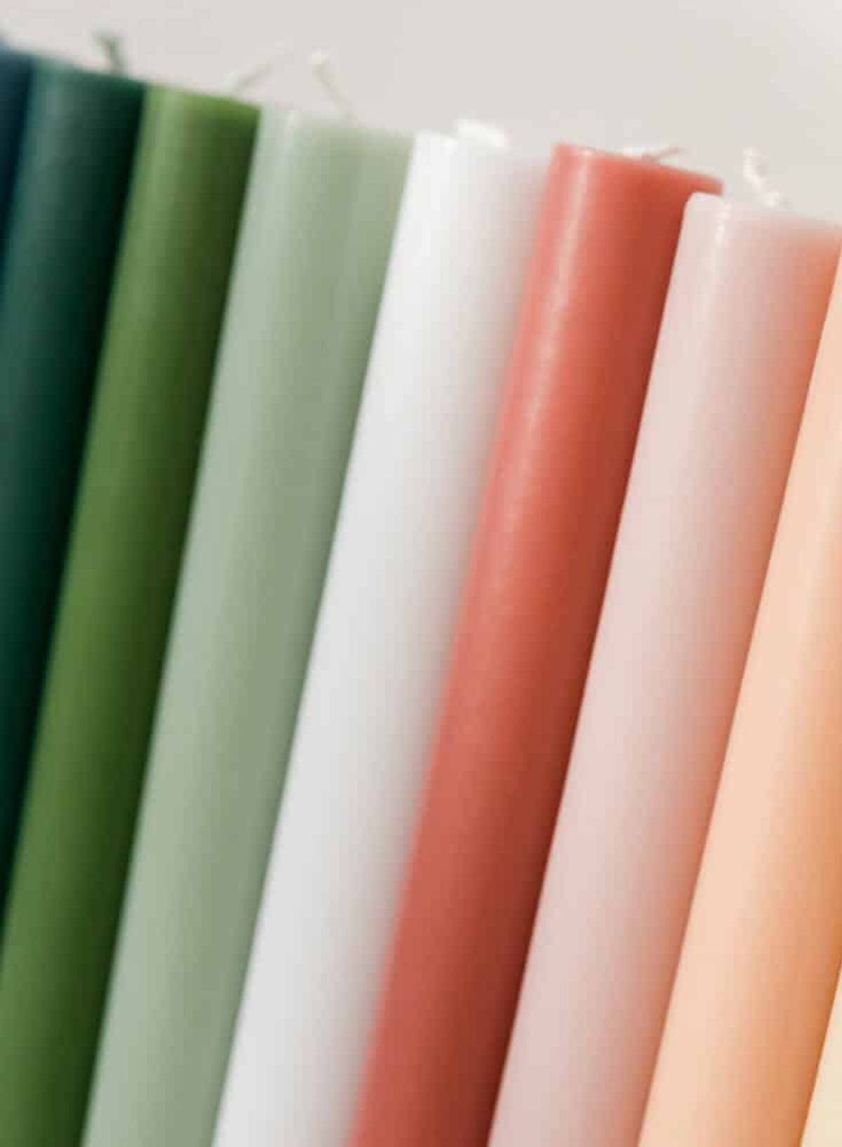 Dinner Candle in Rust Red 2.2x20cm from Original Home