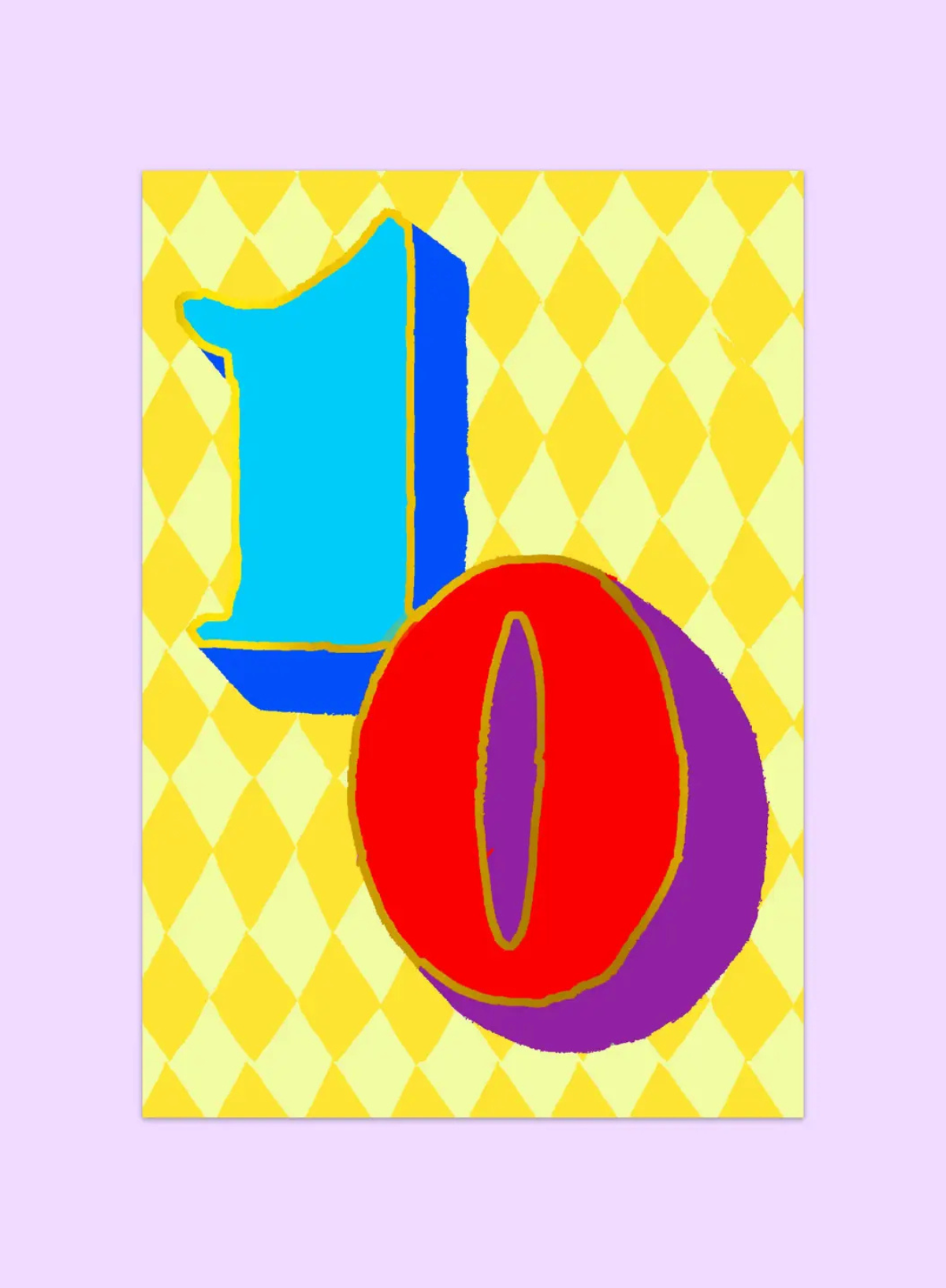 Age 10 Card from Eleanor Bowmer