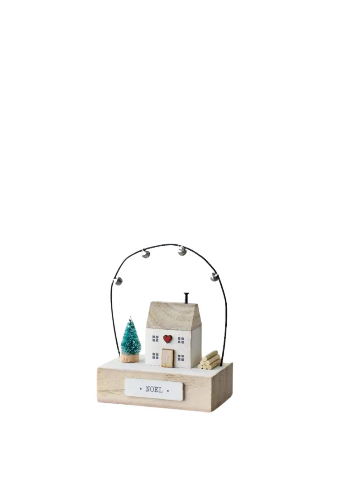 Wooden Noel Decoration, 13cm from Gainsborough Gitftware