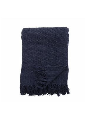 Linda Recycled Cotton Throw from Bloomingville