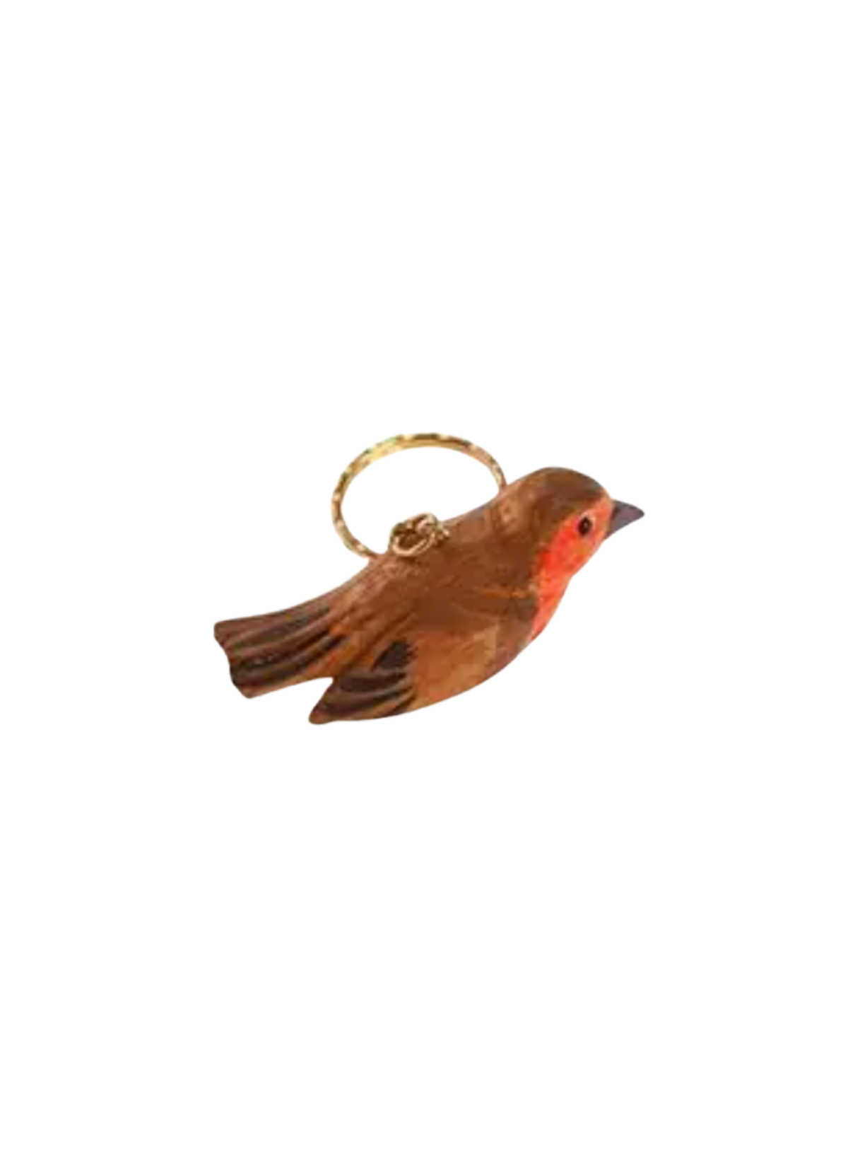 Sass & Belle Cow British Birds Keyring