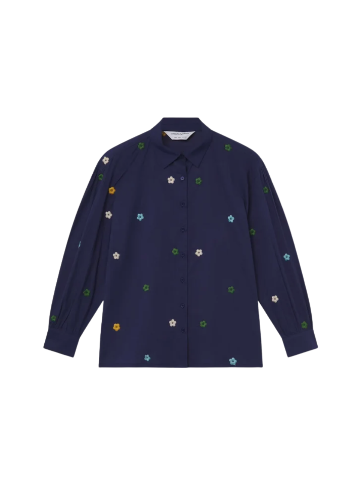 Compañia Fantastica Shirt in Navy Blue Floral