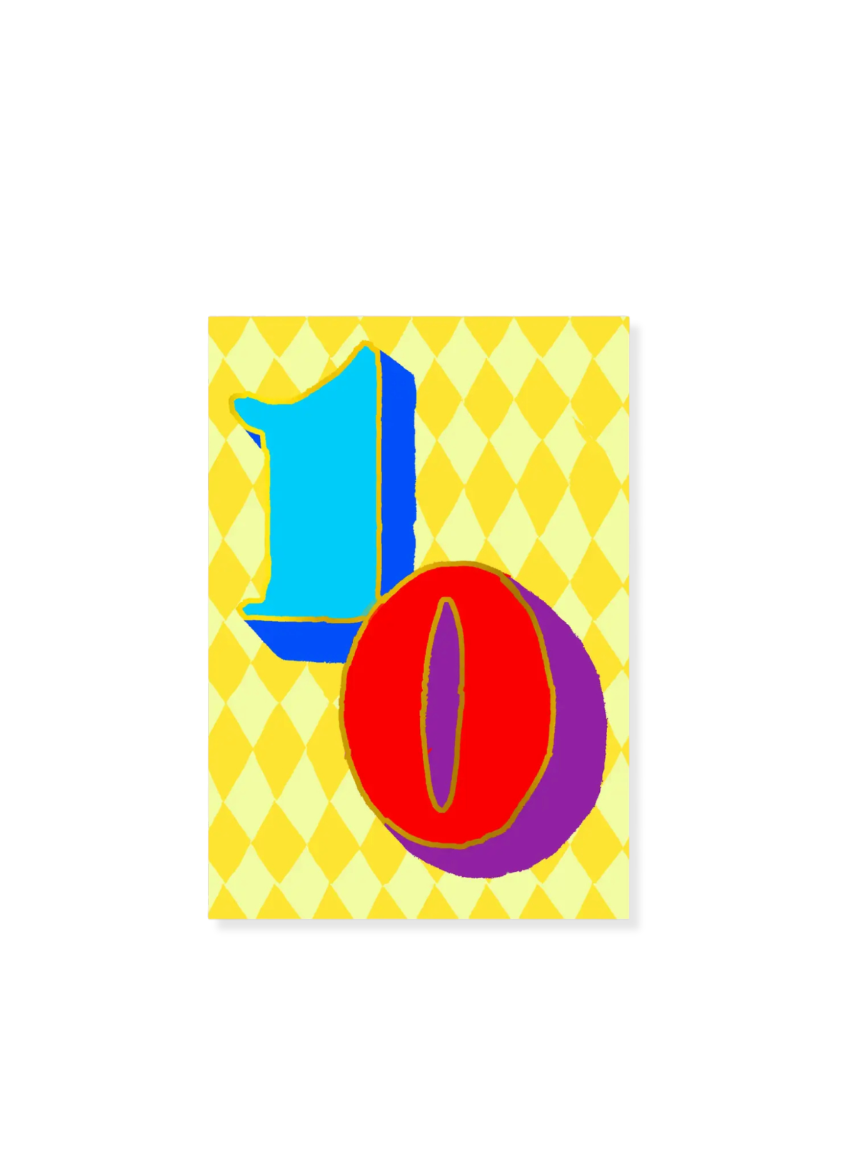 Age 10 Card from Eleanor Bowmer