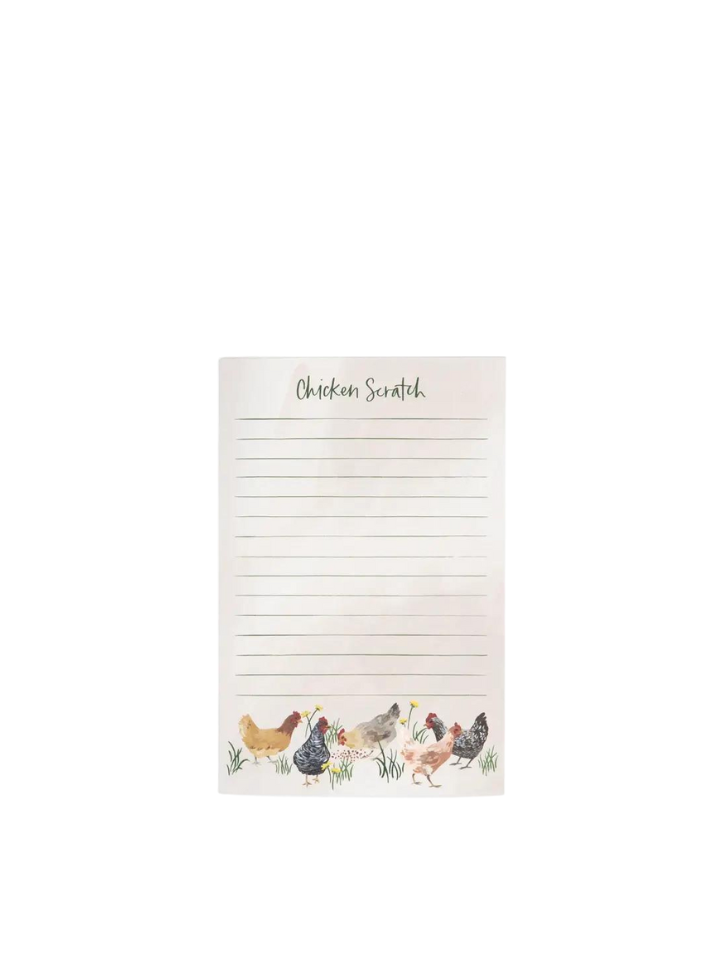 Chicken Scratch Notepad from 1Canoe2