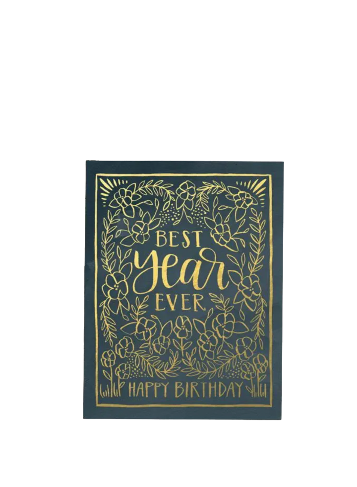 1Canoe2 Best Year Yet Birthday Card