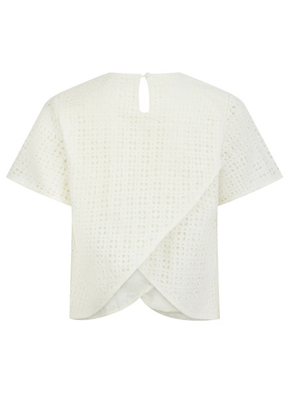 Mayhew Top in White from Nooki