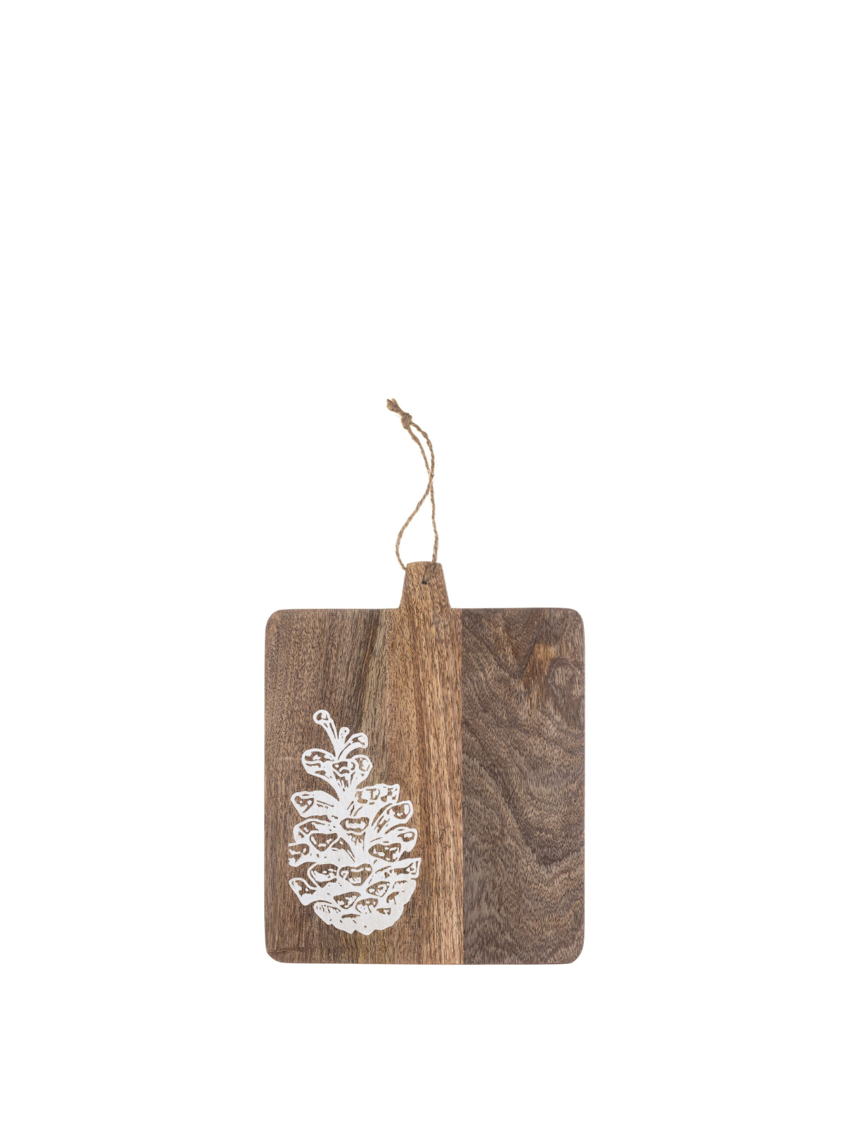 Square Pinecone Serving Board from Shoeless Joe