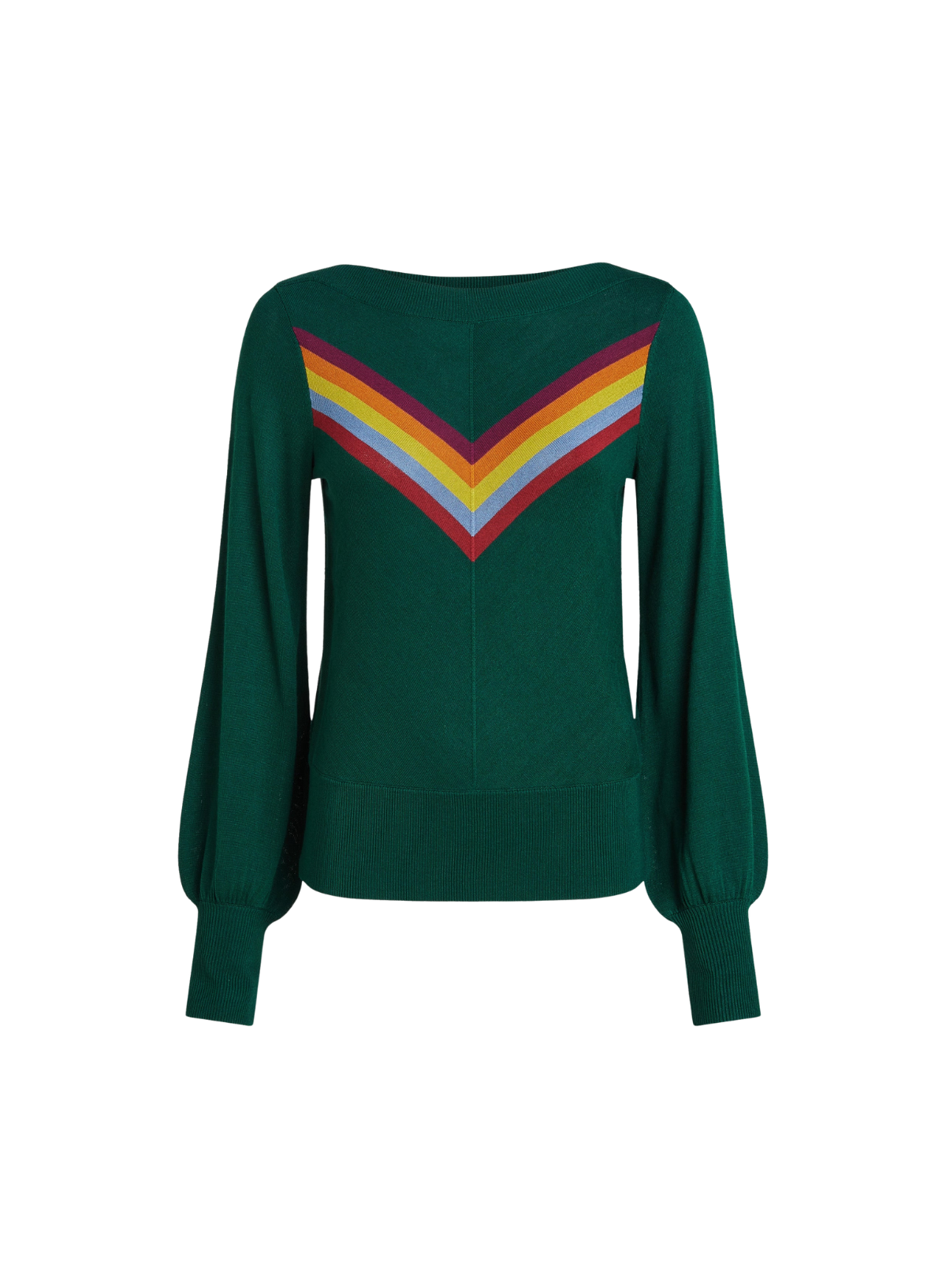Audrey Bell Top Azzy in Botanical Green from King Louie