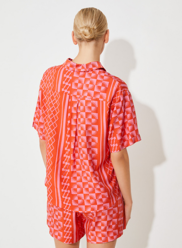 Luz Shirt in Geranium from Suncoo