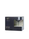 The Lou Coupe Glass Set of 2 in Blue from Designworks Ink
