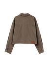 Polette Jacket in Kaki from Grace & Mila