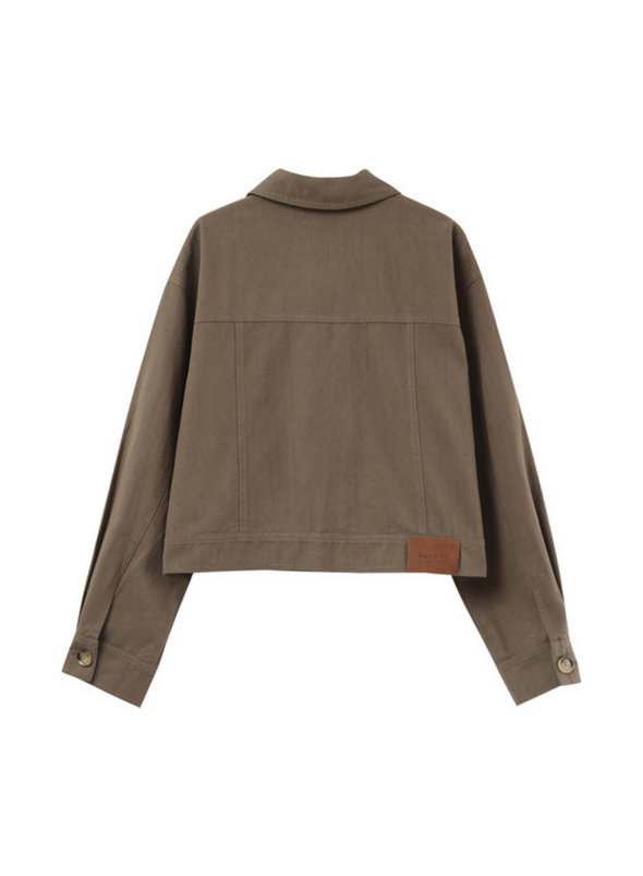 Polette Jacket in Kaki from Grace & Mila